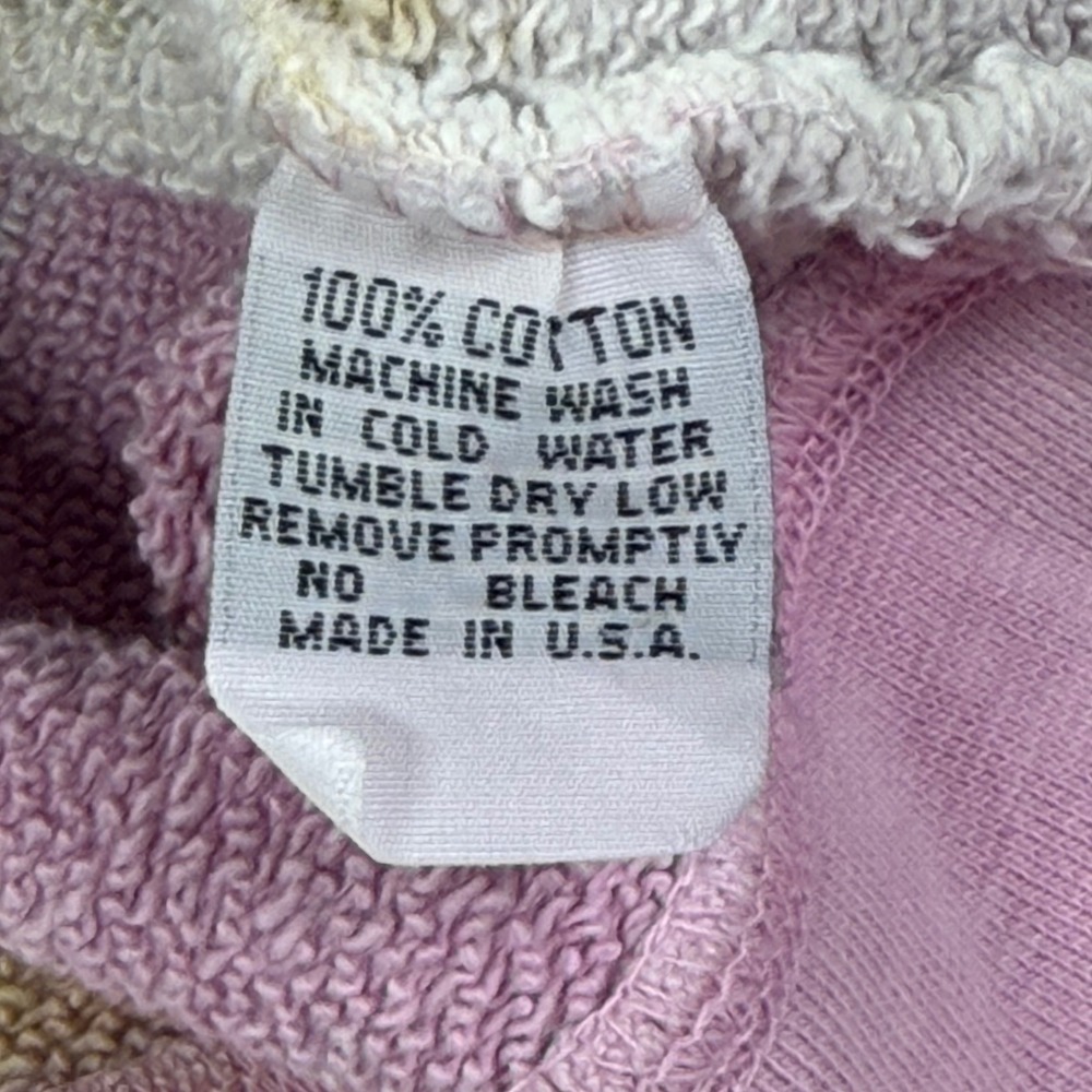 Bodega Hidden In Plain Sight Tie Dye Hoodie Mens XL Pink Yellow Grey Tie Dye USA - Picture 7 of 11